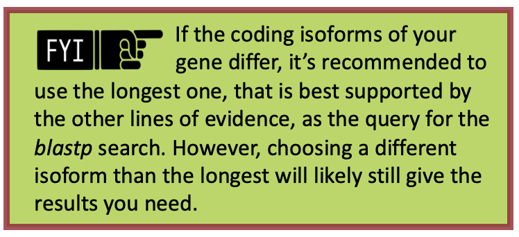 If the coding isoforms of your gene differ